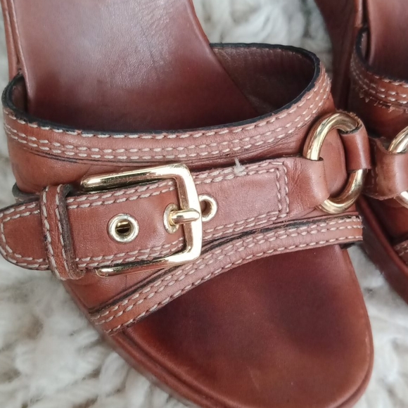 Coach leather wedges - Picture 13 of 15